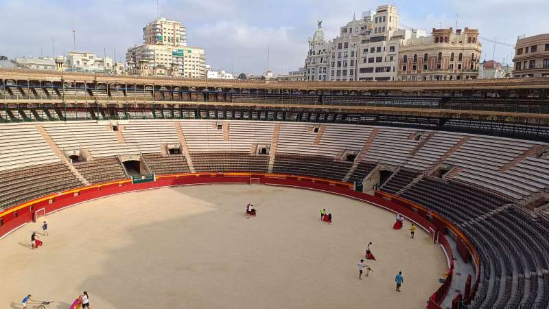 Vista general de plaza de toros de Valencia./EPDA