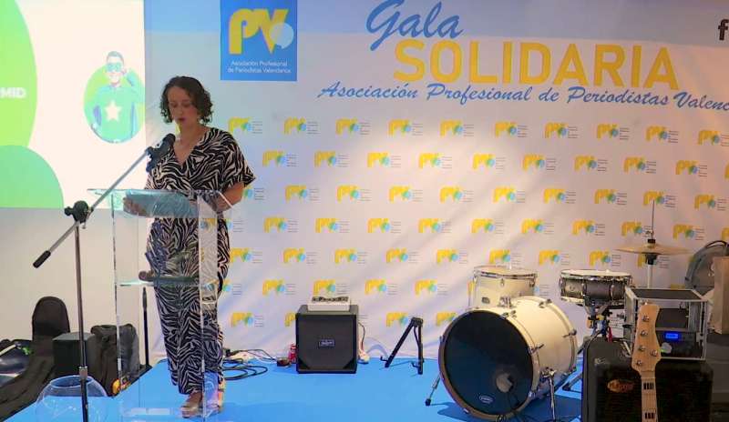 Intervención de la presidenta de la asociación de afectados por el Phelan-McDermind. /EPDA