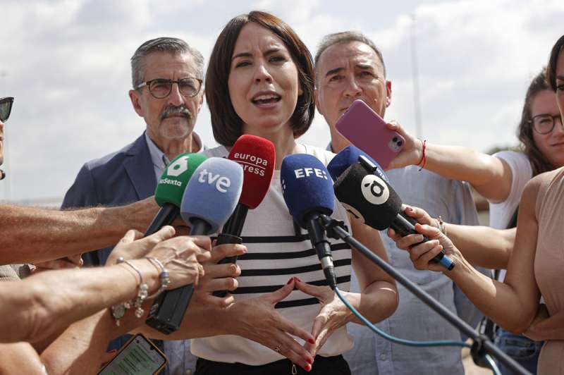 La ministra de Ciencia, Innovación y Universidades, Diana Morant, en una imagen de estos días. EFE/Manuel Bruque
