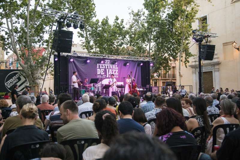 Un concierto de la anterior edición del festival de Jazz, en una imagen compartida por la organización.
