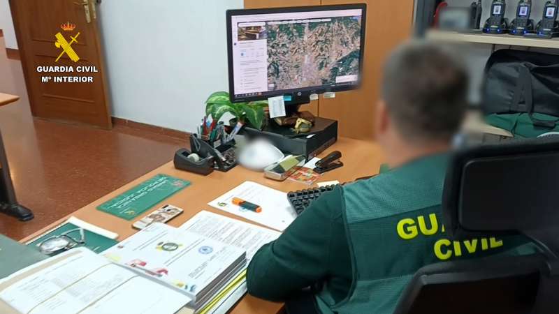 Un agente de la Guardia Civil. /EPDA