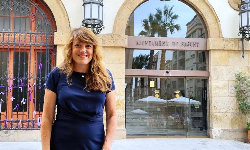 La portaveu de Compromís per Sagunt, Maria Josep Picó. / EPDA