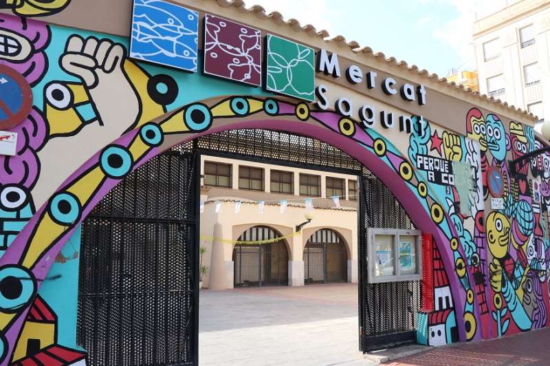 Foto de archivo del mercado de Sagunt. /EPDA