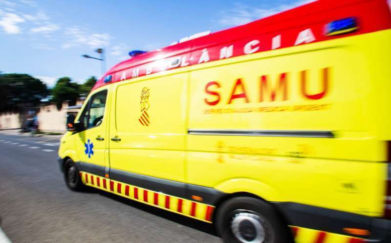 Imagen de archivo de una ambulancia del SAMU. /EPDA