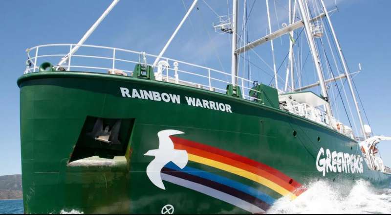 Imagen del Rainbow Warrior. /EPDA