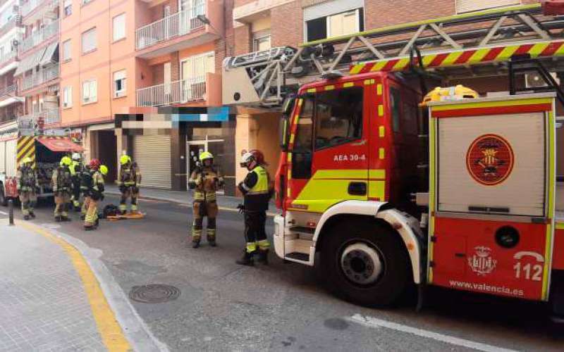 Imagen de archivo de los bomberos de Valencia./EPDA